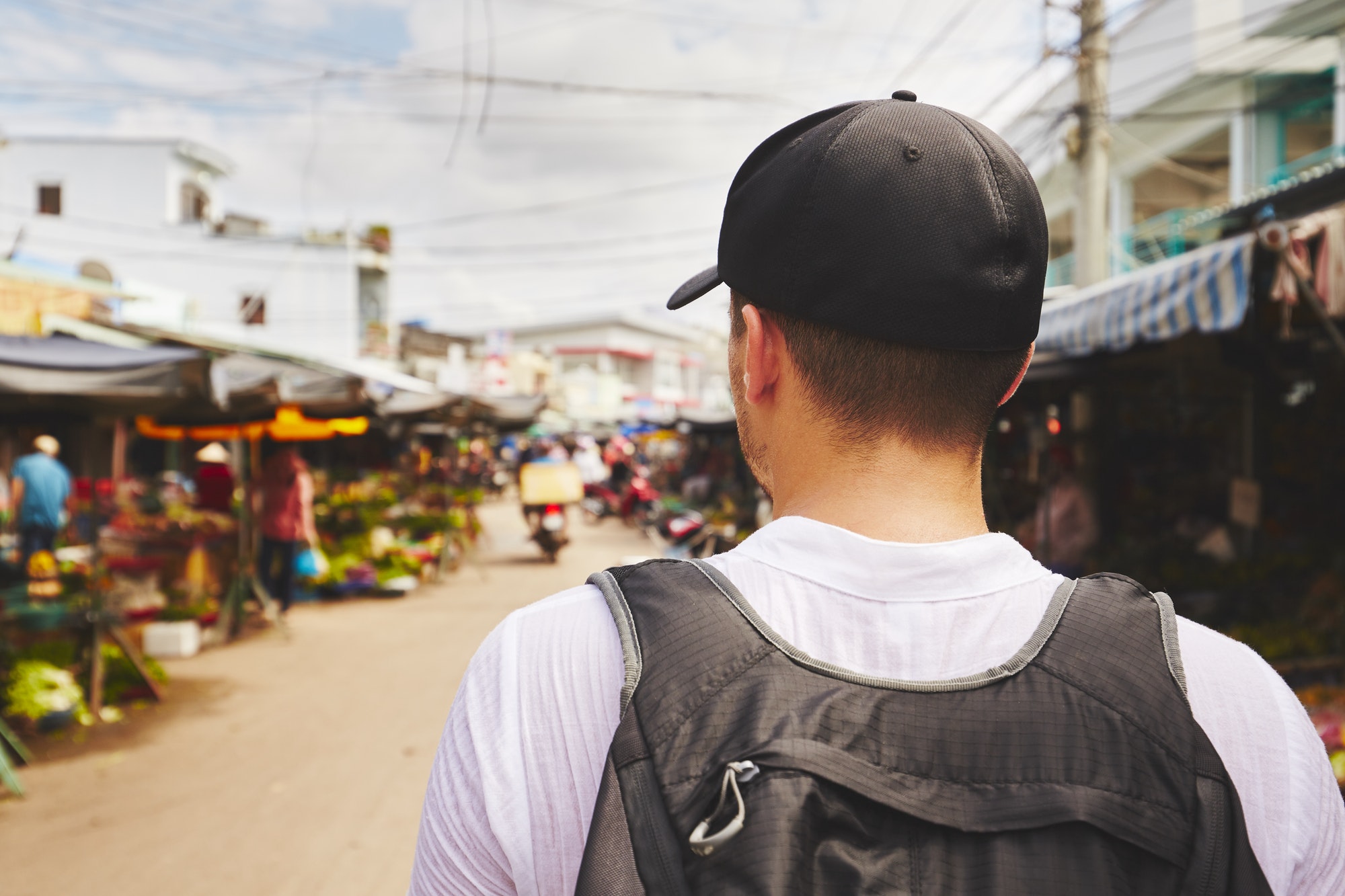 Traveler in Asia
